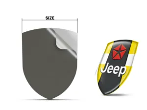 Jeep Pegatina Silicona Pro Máximo Resistente Elegante 